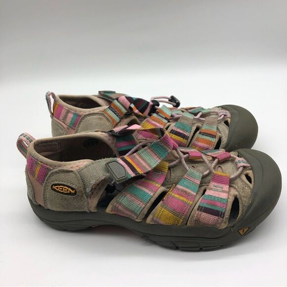 Keen Girls Newport‎ H2 Rainbow Sandal Size 3 - Picture 1 of 11